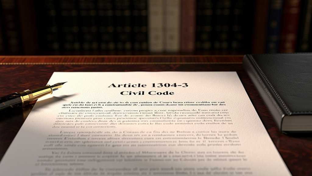 Comment naviguer à travers l'article 1304-3 du code civil